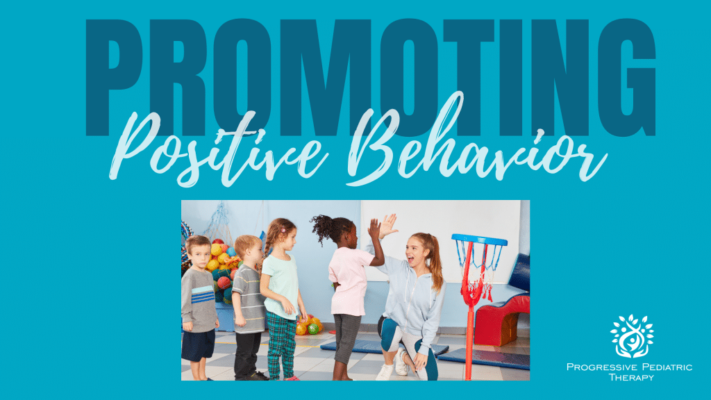 promoting positive behavior with high fives 