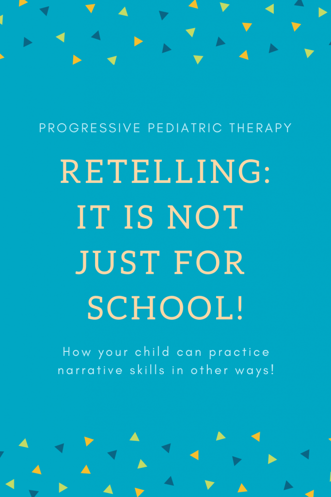 Aqua visual "Retelling: It is not just for school"