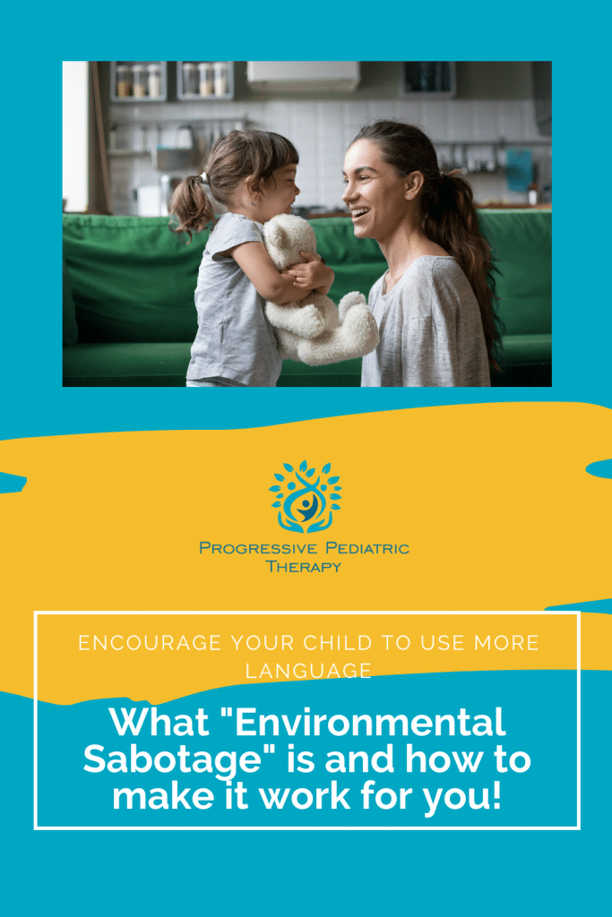 Graphic with title What Environmental sabotage is and how to make it work for you.