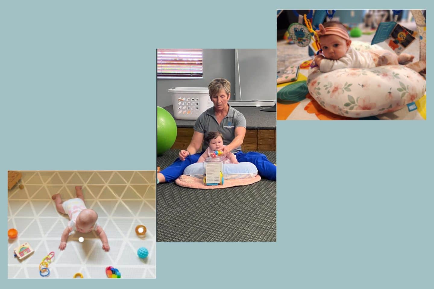 Pediatric Physical Therapy Torticollis Toy Circle Technique